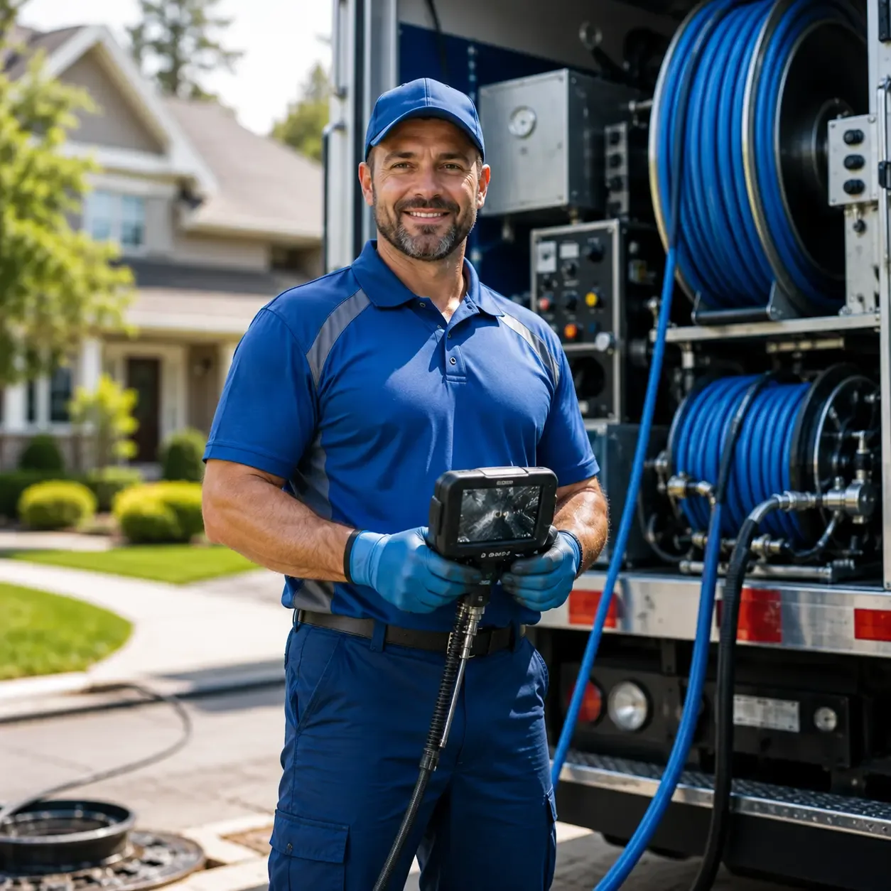 Local outdoor drain cleaning specialists in Akron, NY